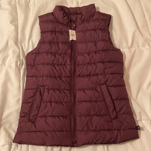 NWT Kid GAP purple cold control vest